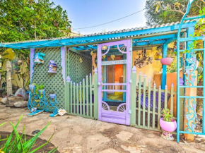 Beautiful flower garden cottage